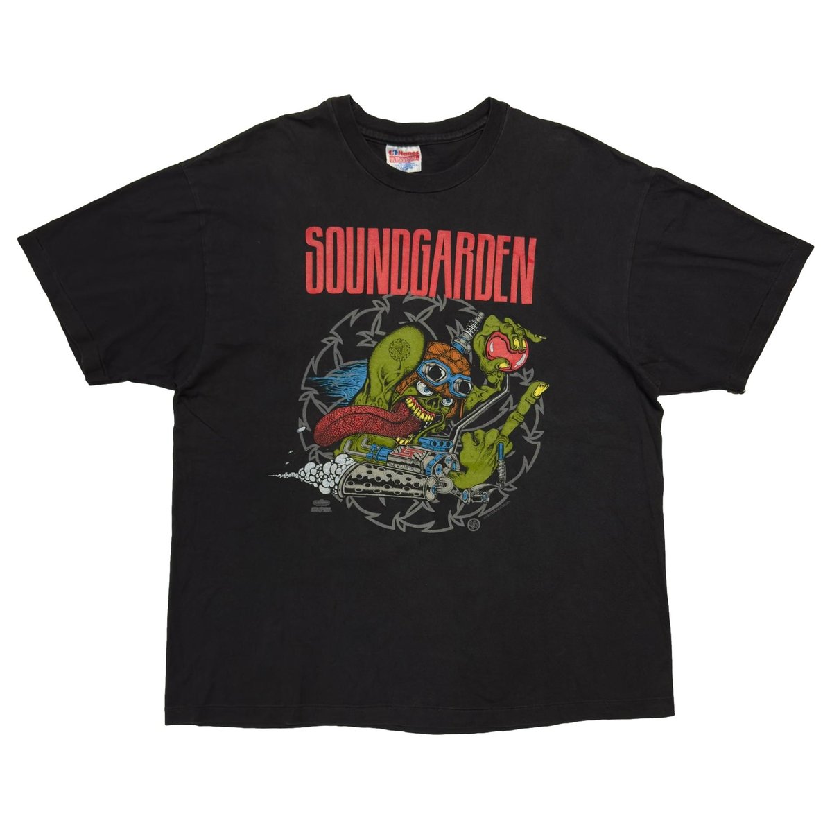 SOUNDGARDEN 1991 BADMOTORFINGER HANES XL 9712