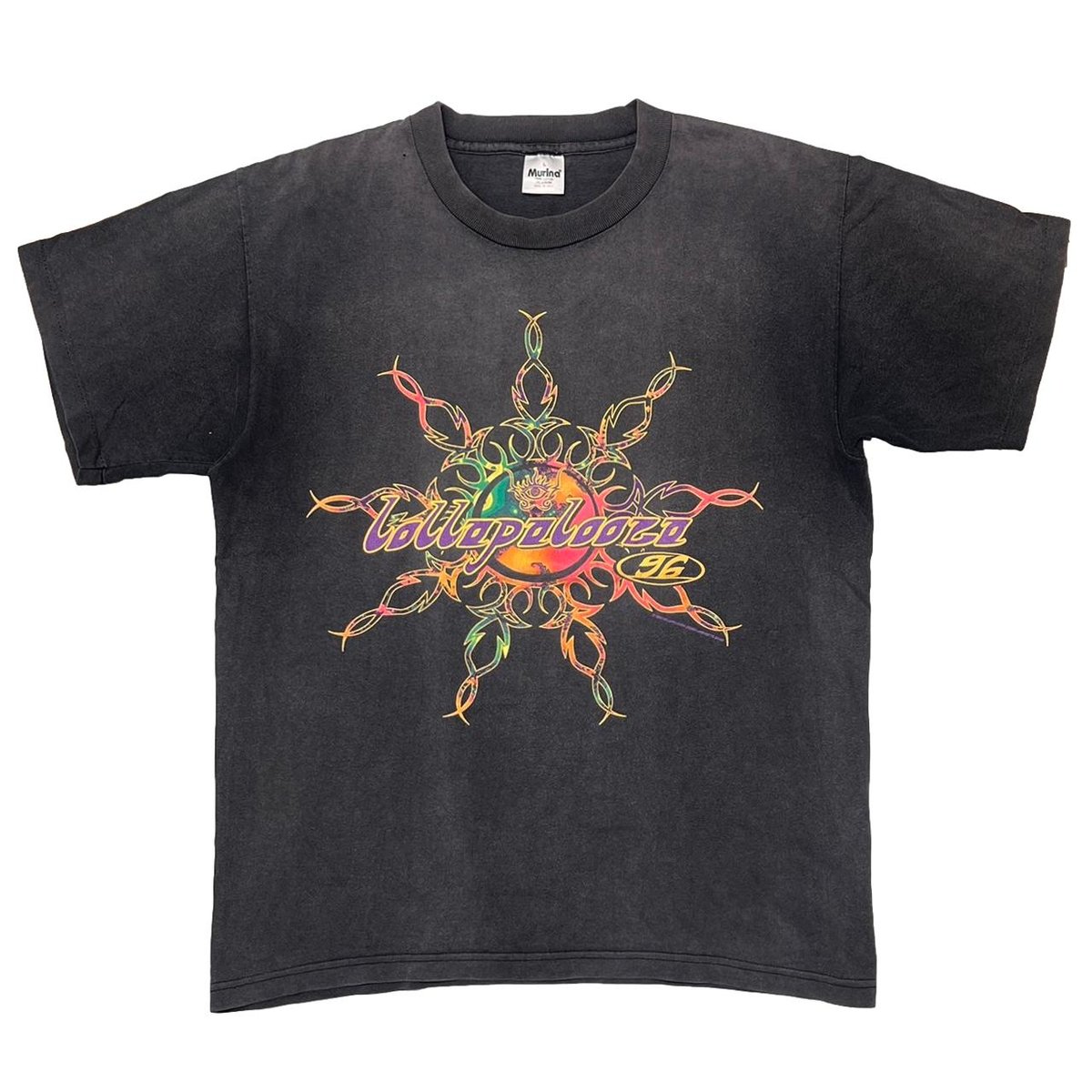 LOLLAPALOOZA 1996 FES FADED BLACK MURINA LARGE 8655