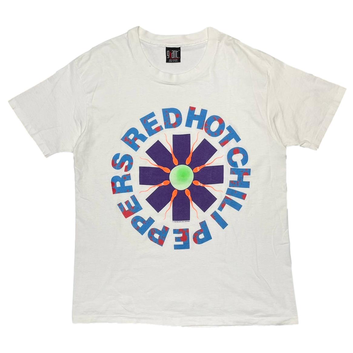 RED HOT CHILI PEPPERS SPERM LOGO WHITE GIANT XL 8677