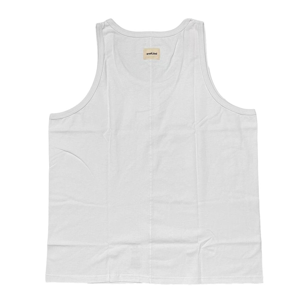 greatLAnd ORIGINAL NOMAN TANK TOP WHITE