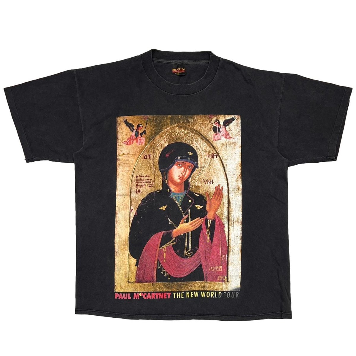 PAUL McCARTNEY BIKER LIKE AN ICON THE NEW WORLD TOUR BROCKUM XL 7883