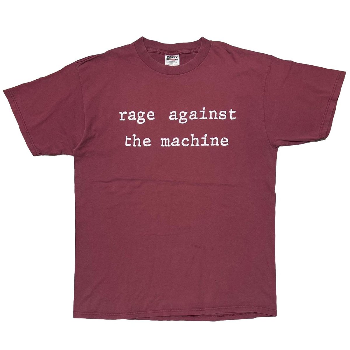 RAGE AGAINST THE MACHINE MOLOTOV BURGUNDY TULTEX XL 0172