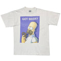 THE SIMPSONS HOMER GOT BEER? WHITE STANLEY DESANTIS XL 1559