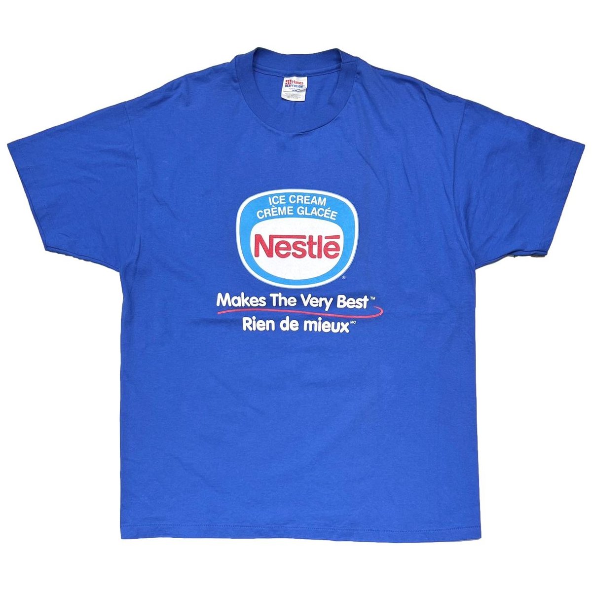 NESTLE MAKES THE VERY BEST BLUE HANES XL 3576