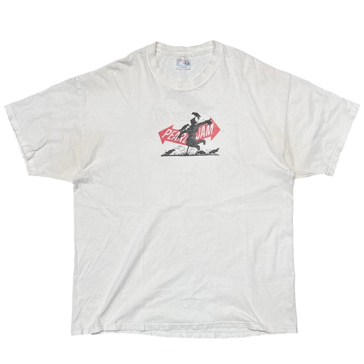 PEARL JAM RIOT ACT 2003 WHITE HANES XL 2766