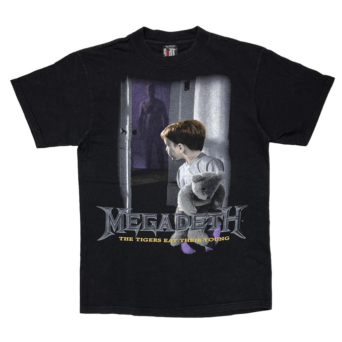 MEGADETH 1994 THE TIGERS EAT THEIR YOUNG GIANT by TULTEX LARGE 7746