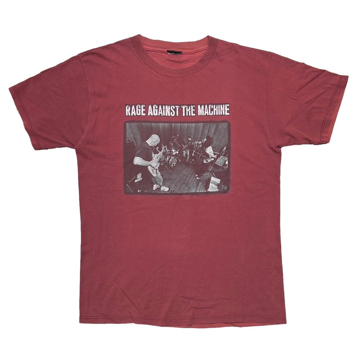 RAGE AGAINST THE MACHINE 1997 MEMBER PORTRAIT BURGUNDY GIANT FITS LARGE 7530