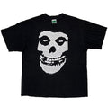 MISFITS 2001 SKULL MONOCHROME DOUBLE SIDE FITS XL 4954