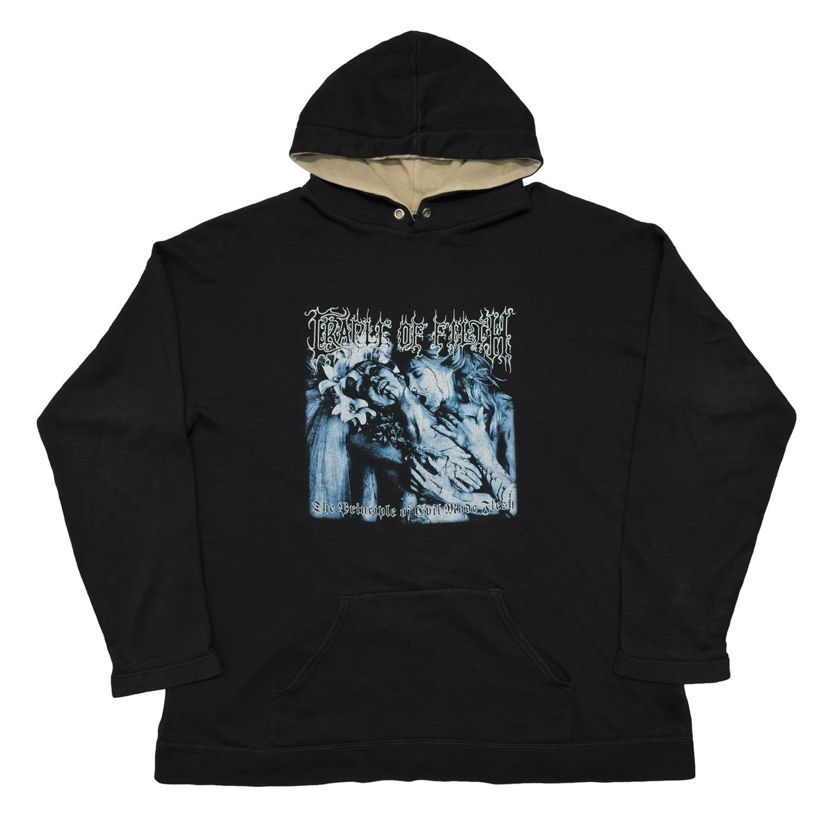 CRADLE OF FILTH THE PRINCIPLE OF EVIL MADE FLESH HOODIE XXL 4893