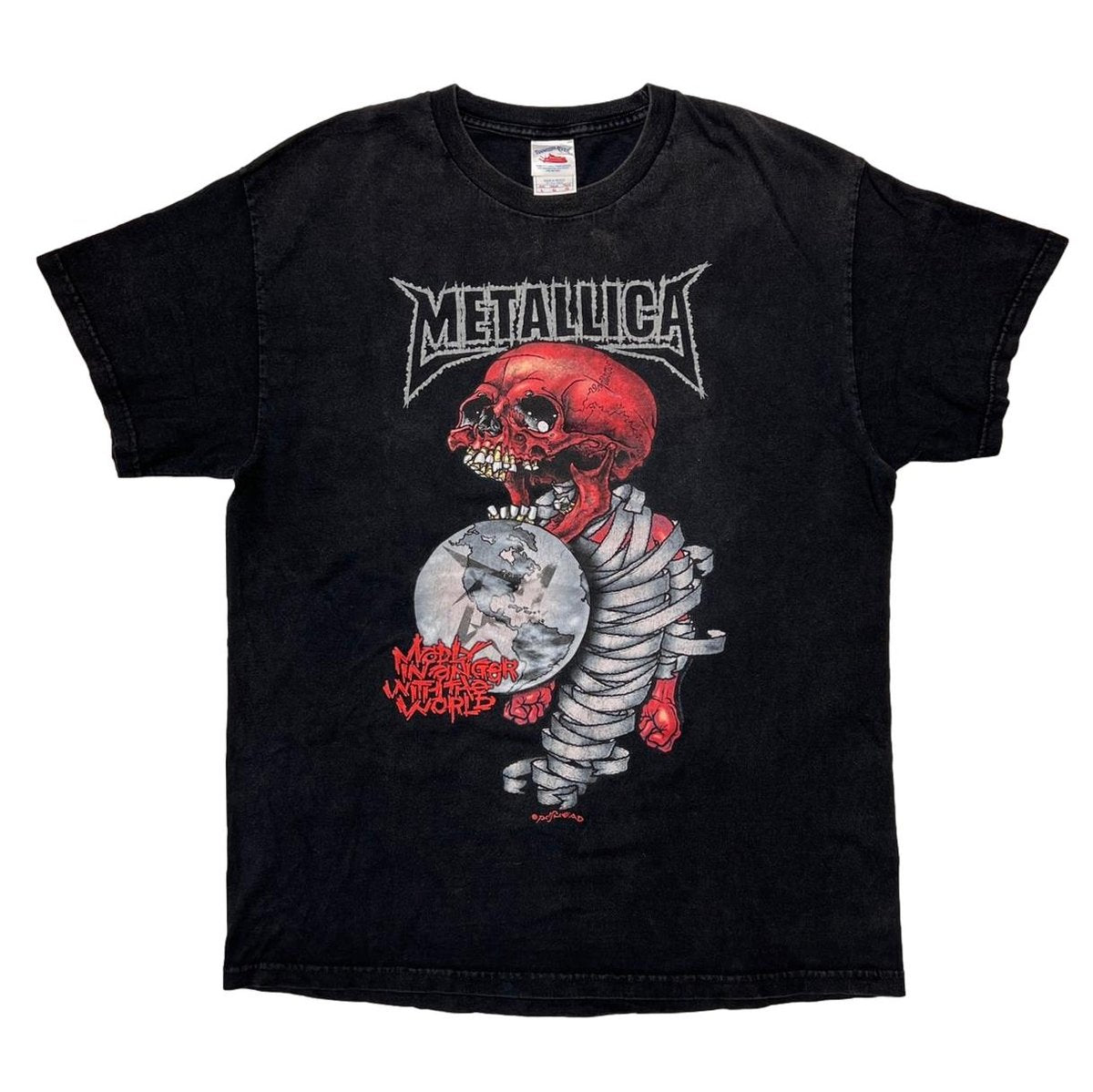METALLICA PUSHEAD MADLY IN ANGER WITH THE WORLD TOUR 2004 TENNESSEE RIVER LARGE 6677