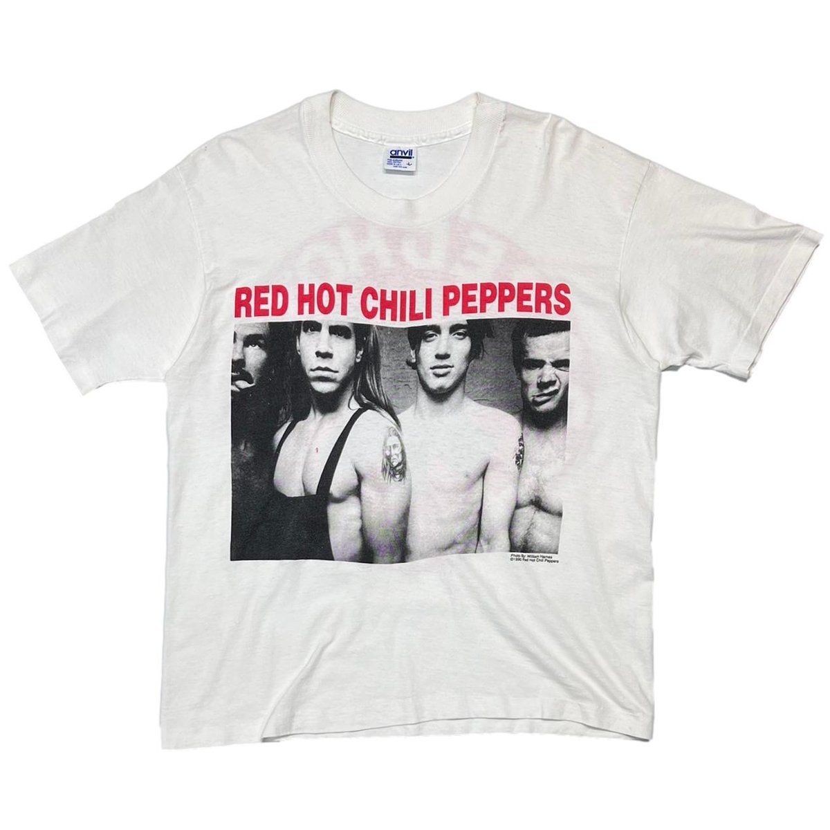 RED HOT CHILI PEPPERS PORTRAIT WHITE ANVIL LARGE 3717