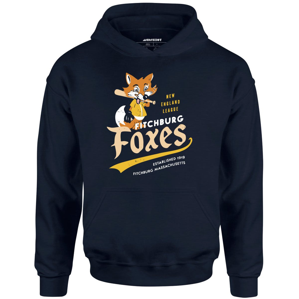 Fitchburg Foxes - Massachusetts - Vintage Defunct Baseball Teams - Unisex