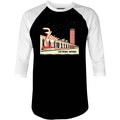 Flamingo Hotel Retro Vintage Las Vegas - 3/4 Sleeve Raglan