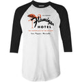 Flamingo Hotel - Vintage Las Vegas - 3/4 Sleeve Raglan