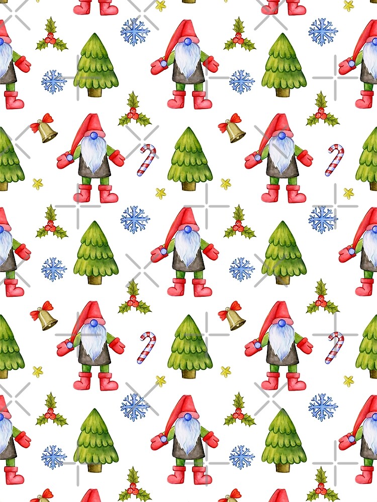 Christmas Gnomes Pattern by Philip-p22