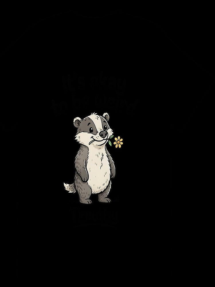 Jimothy Raccoon It's okay to be weird by Safwat-Aziz1