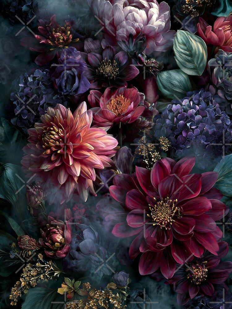 Academia Peony 1940s by scicilysimonee