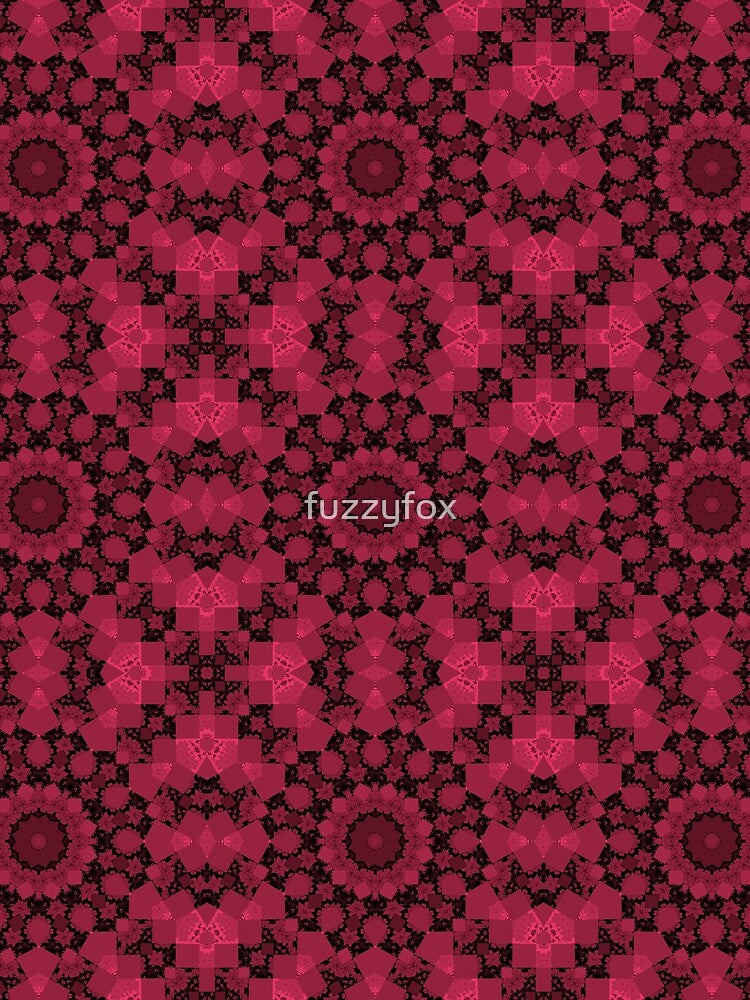 Crimson ornamen #crimson #ornament by fuzzyfox