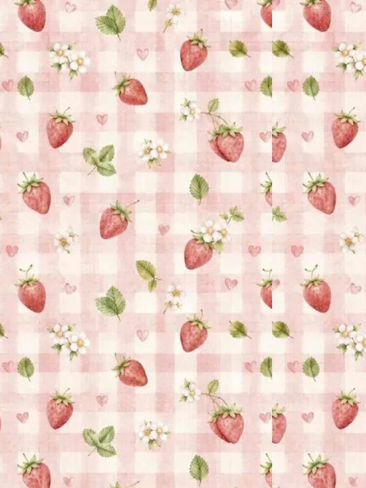 strawberry ptatern by WONDERHOY HELLO