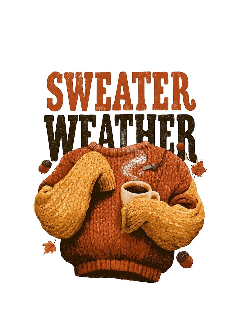 Sweater Weather Cozy Fall by Helenaphotoart