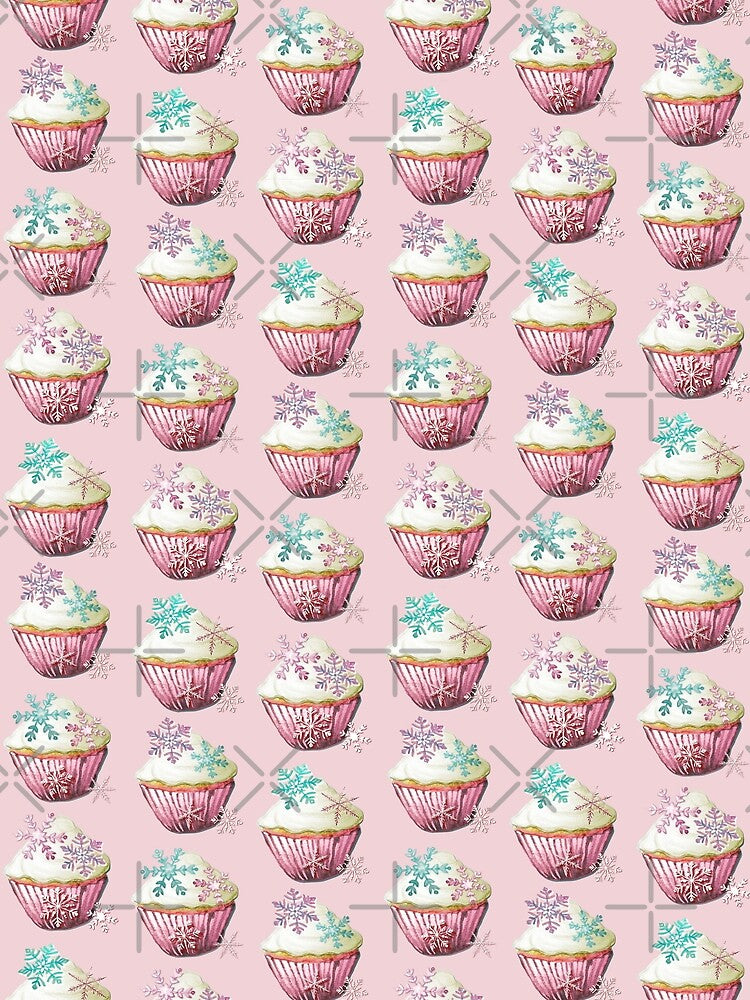 Christmas cakes with snowflakes by MagentaRose