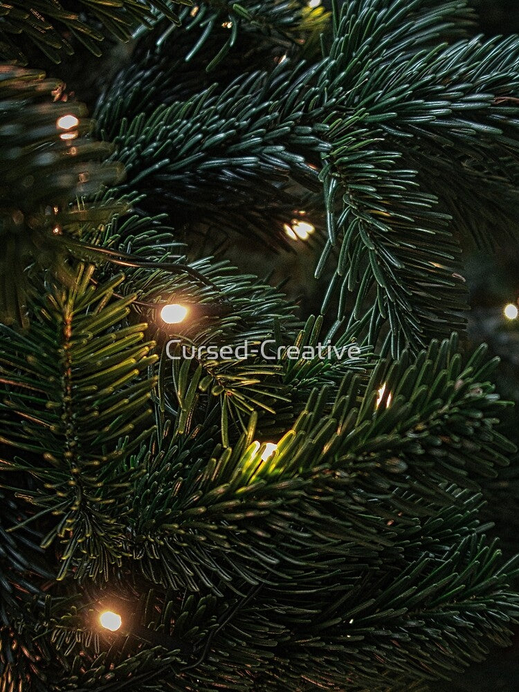 Christmas tree lights by Cursed-Creative