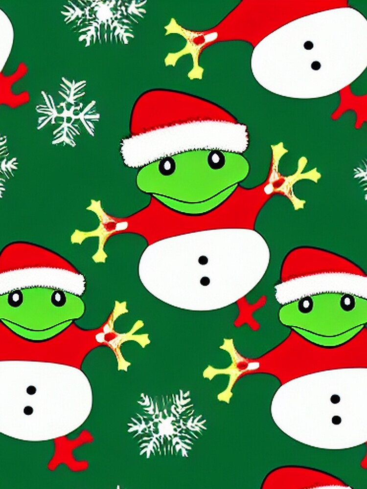 Christmas Frog by pugmom4