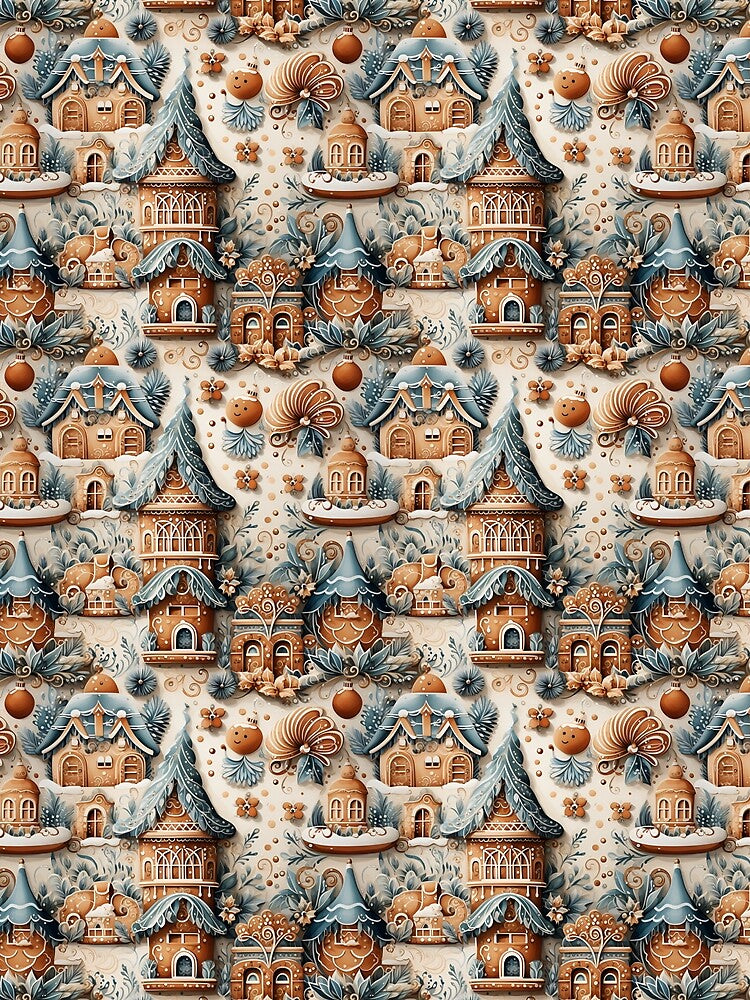 Gingerbread house by Sp3ctrumOfColor
