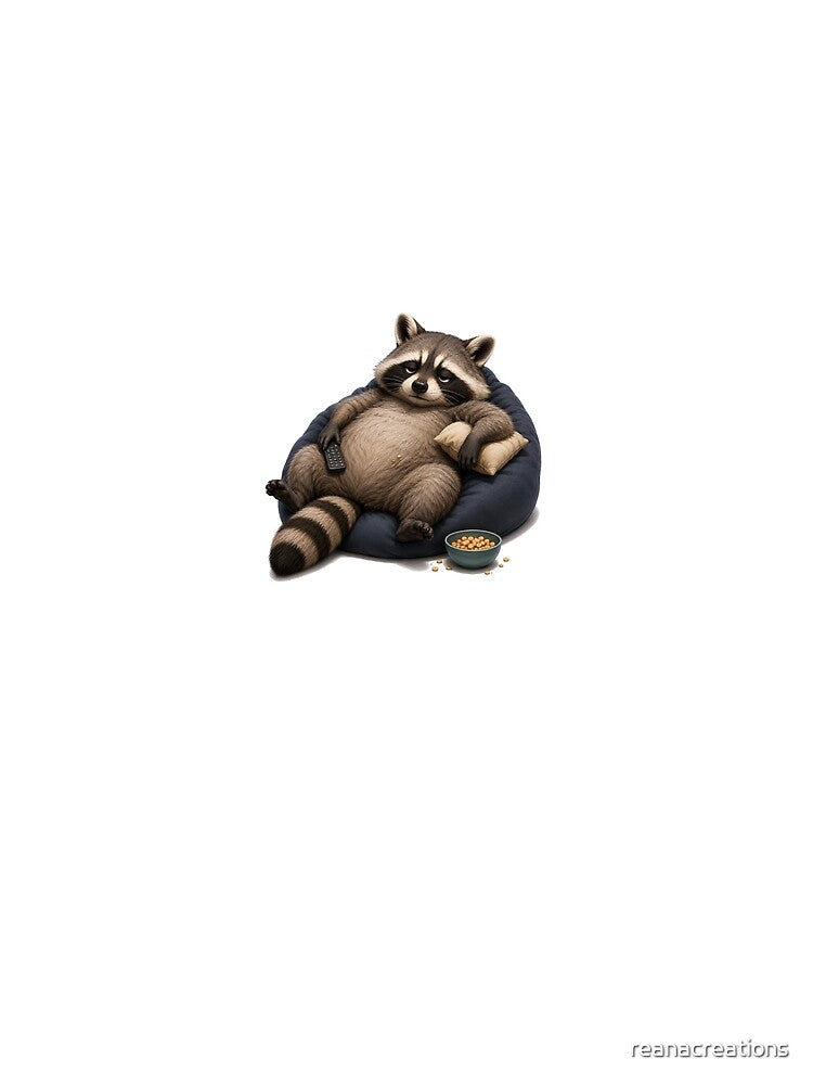 Lazy Raccoon by reanacreations
