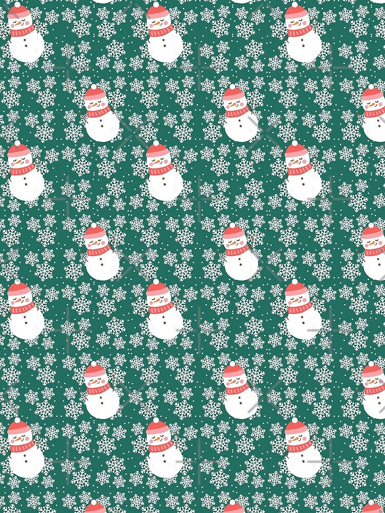 Snowflakes Snowman - Merry Christmas by Rsagur12
