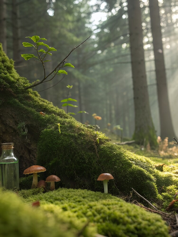 Enchanted Goblincore Forest by Bionson Art