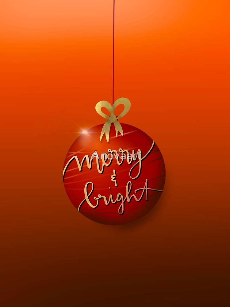 Merry and bright by Anovaart