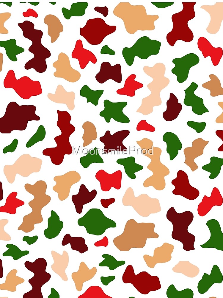Christmas Cow Print Pattern by MoonsmileProd