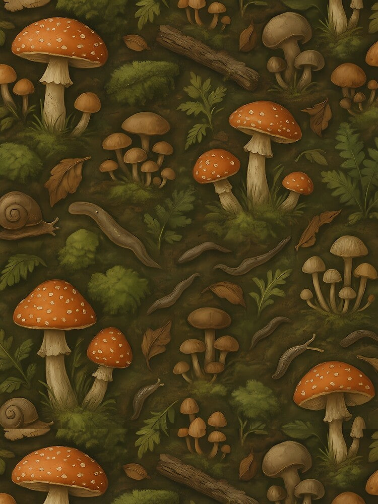 Mushrooms by Dragonlit