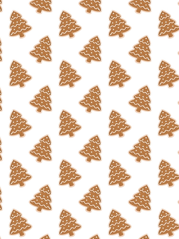 Christmas Gingerbread Tree Cookie Pattern by EvLip-Artist