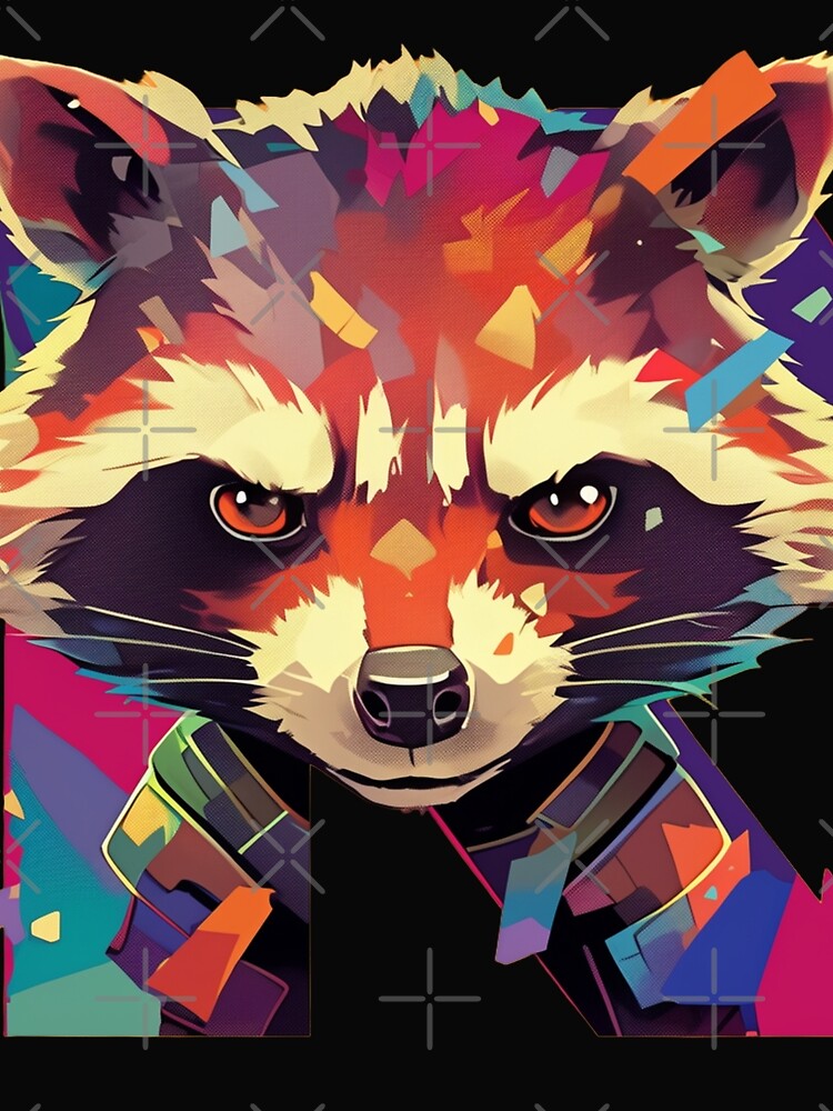 Space Raccoon by V--I--R
