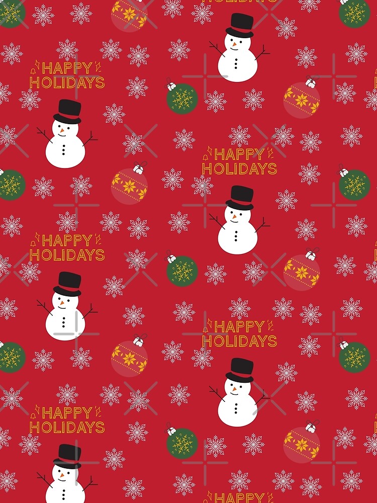 Merry Christmas- happy holidays patterns by Rsagur12