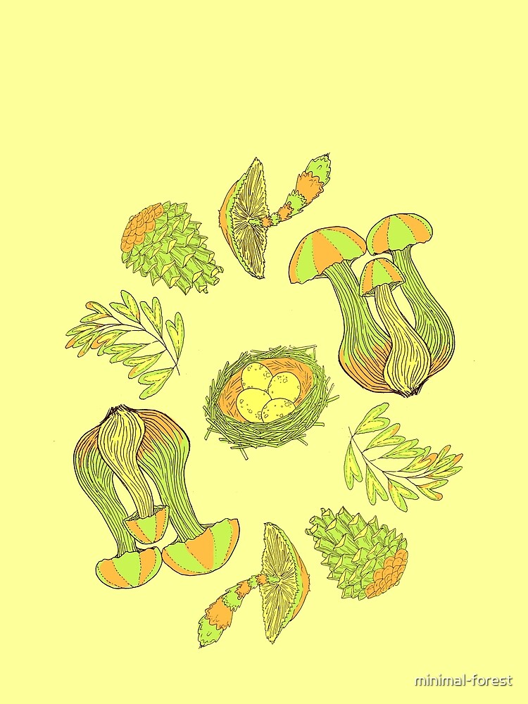 Bright forest treasure circle by minimal-forest