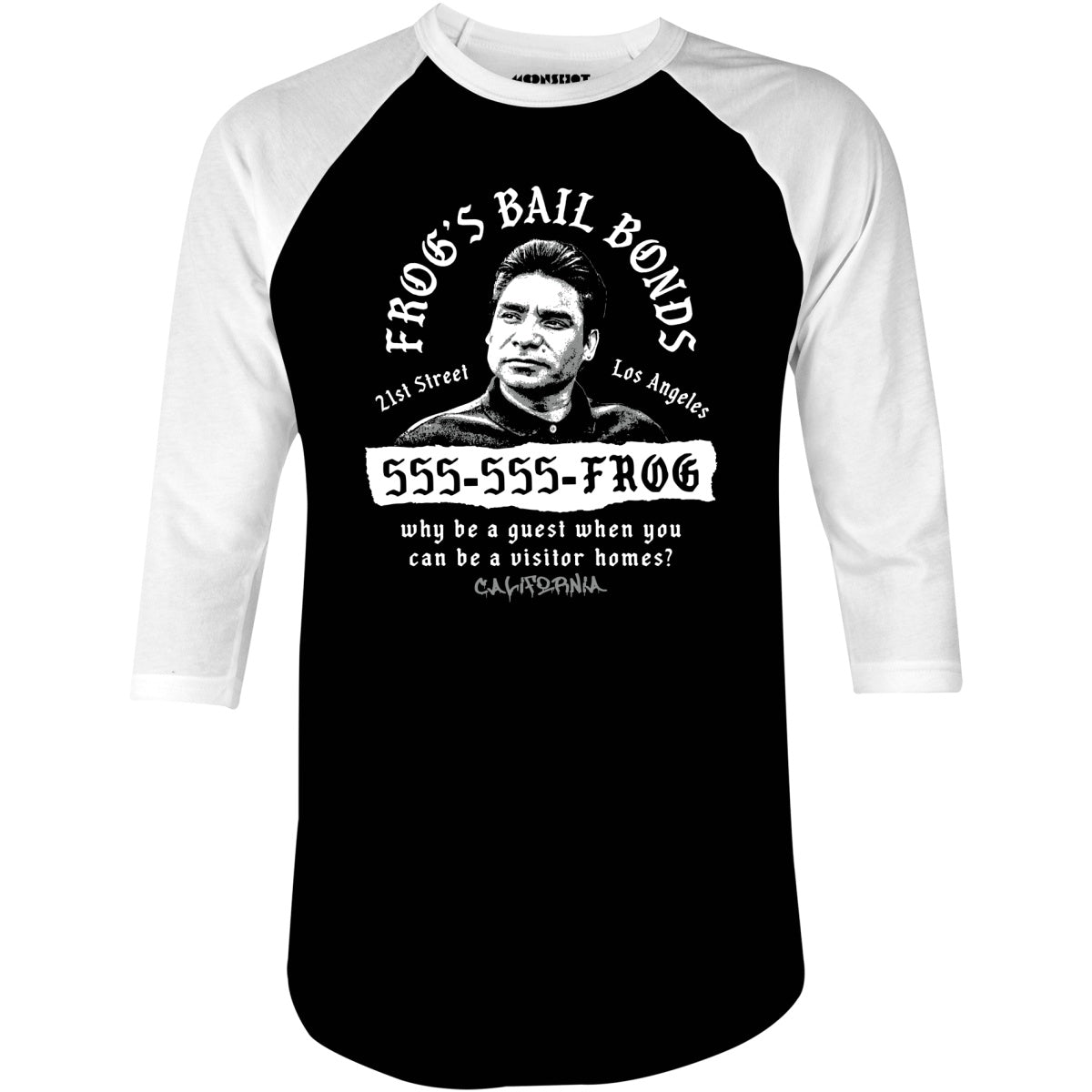 Frog's Bail Bonds - 3/4 Sleeve Raglan