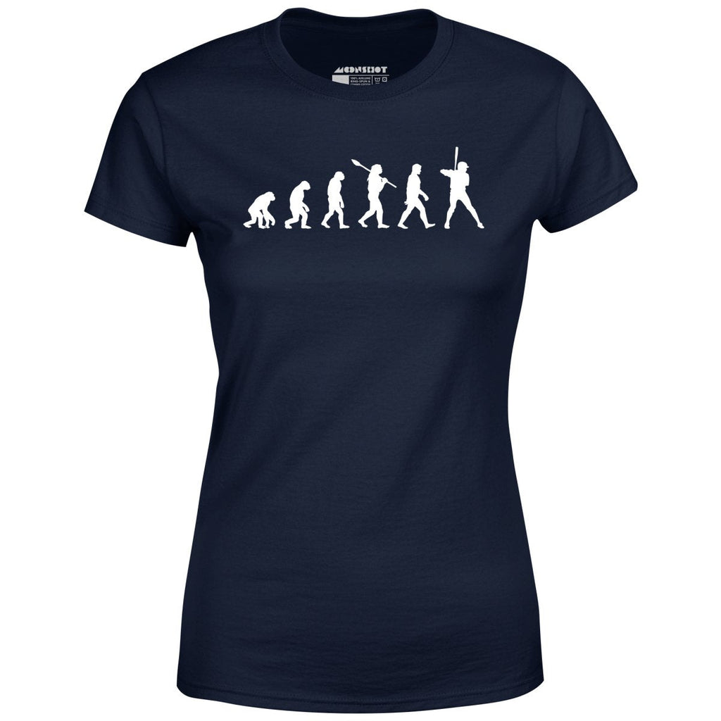 Funny Baseball Evolution - Women's