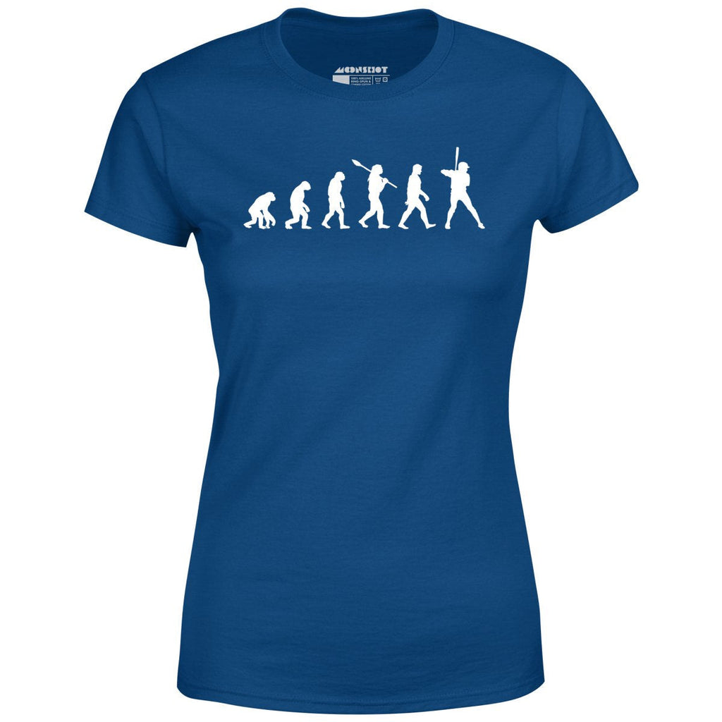 Funny Baseball Evolution - Women's