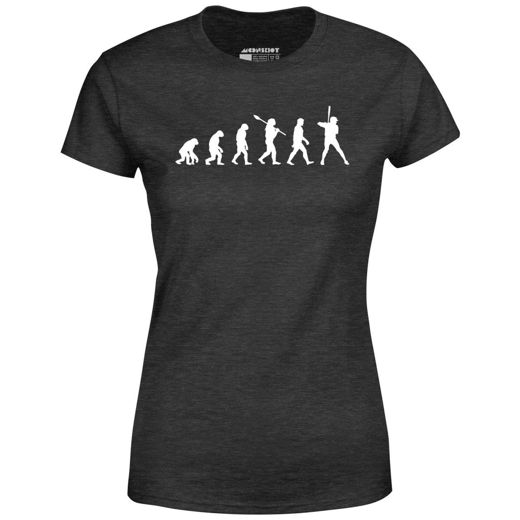 Funny Baseball Evolution - Women's