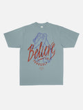 Funny Bigfoot Believe in Yourself Graphic Tee