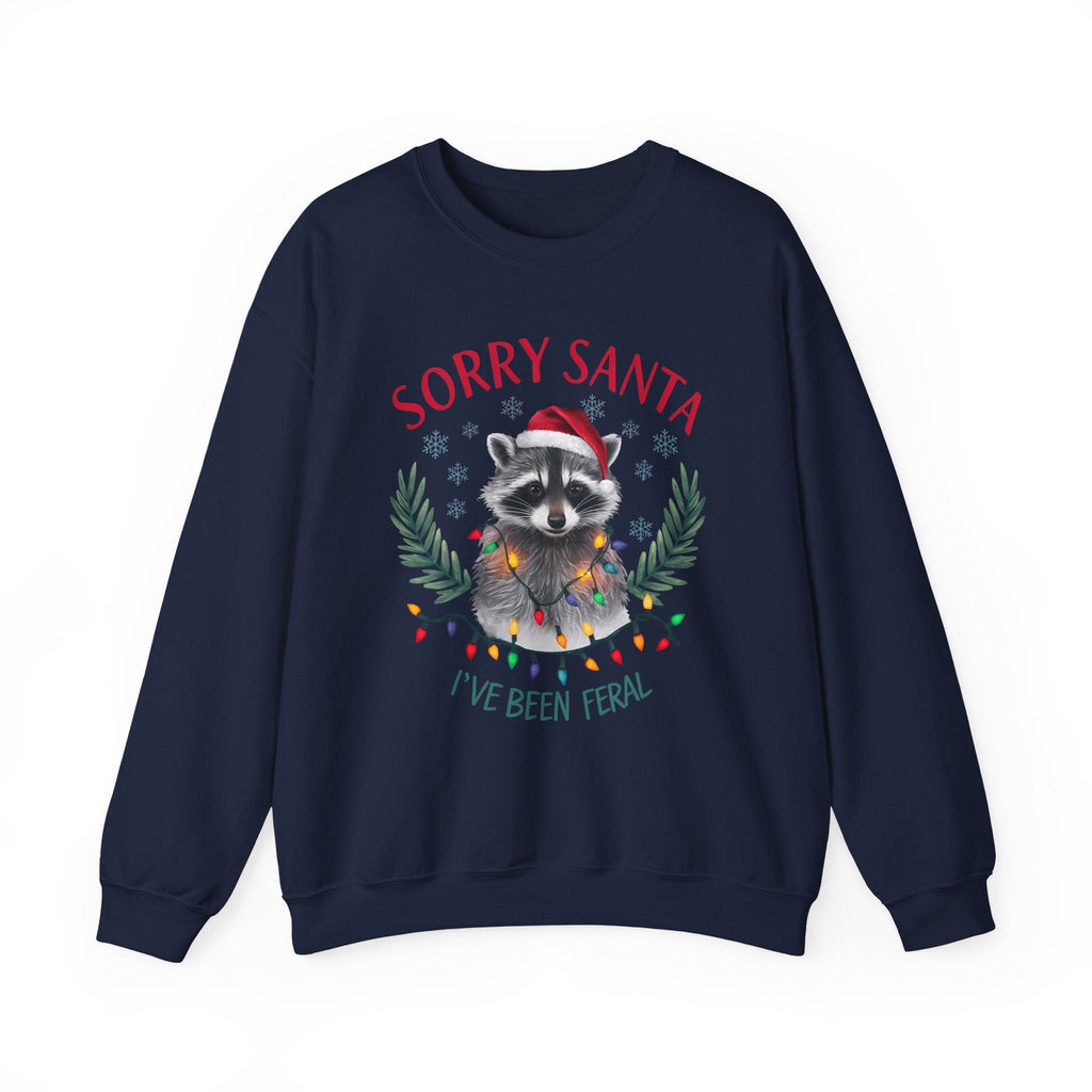 Funny Christmas Raccoon