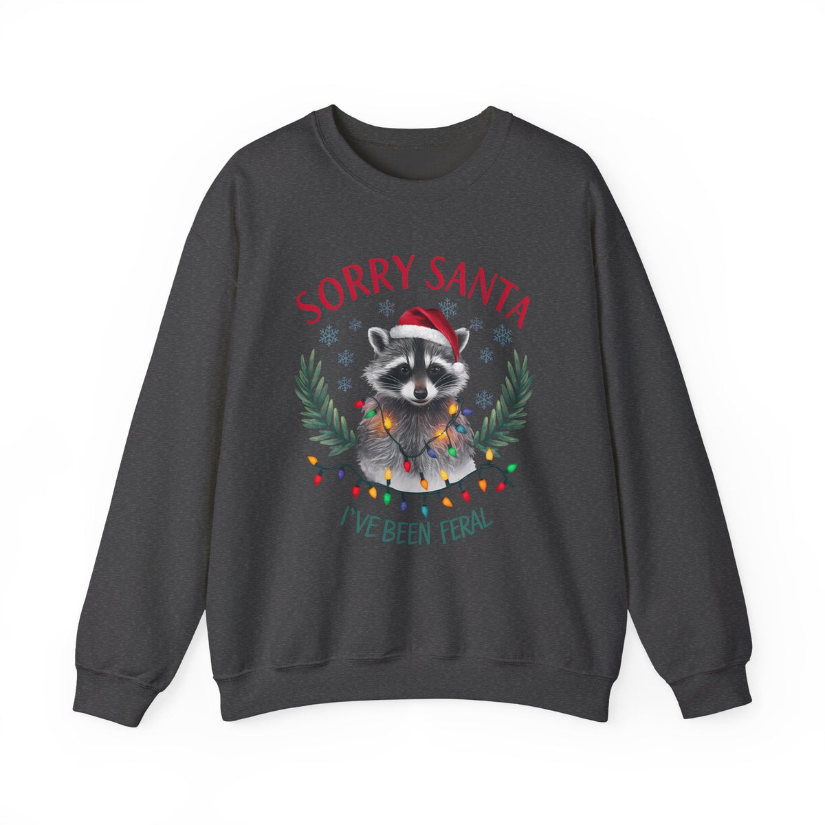 Funny Christmas Raccoon