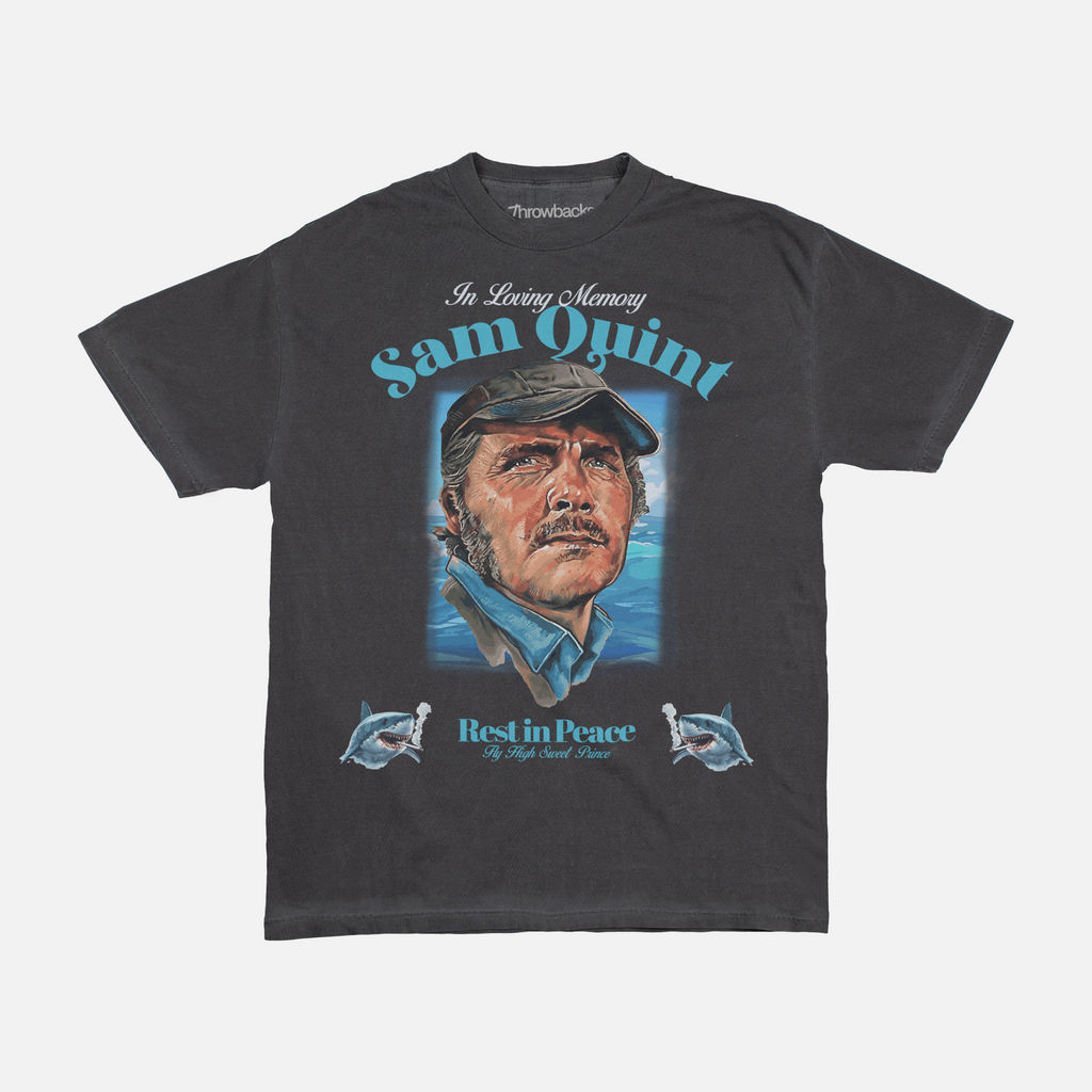 In Memory of Sam Quint Jaws Graphic Tee