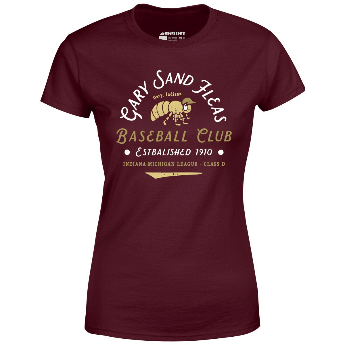 Gary Sand Fleas - Indiana - Vintage Defunct Baseball Teams - Women's
