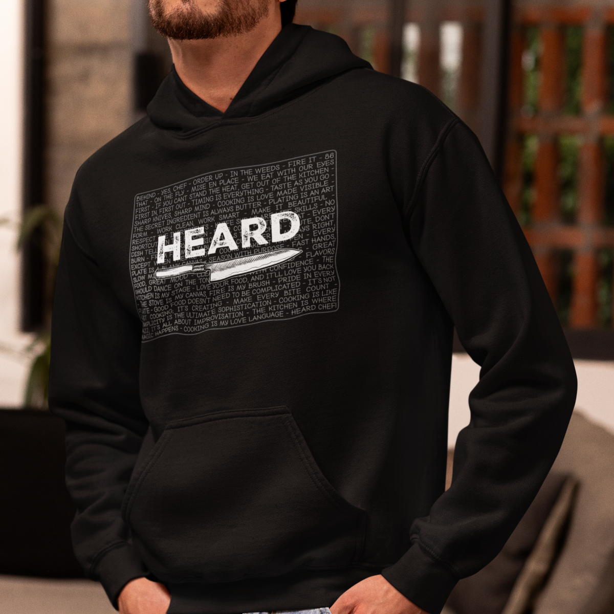 Heard Kitchen Phrase Unisex
