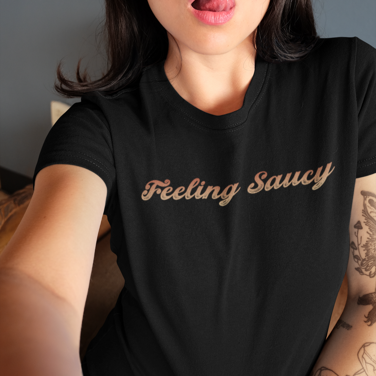 Feeling Saucy BBQ Tee