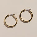 Gold Halo Hoops